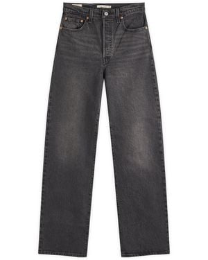 Levi's Levis Ribcage Full Length Jeans - Gray