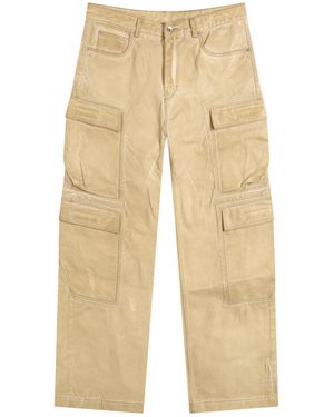 Rick Owens Double Cargo Jeans - Natural