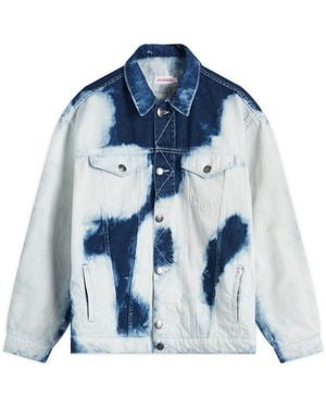 Charles Jeffrey Loverboy Oversized Denim Jacket - Blue