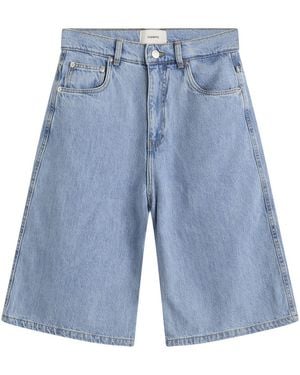 Coperni Denim Bermuda Shorts - Blue
