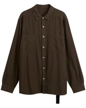 Rick Owens Jumbo Overshirt - Brown