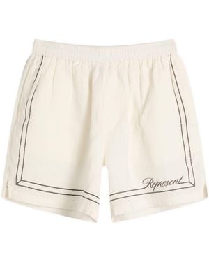 Represent Border Vacation Short - Natural