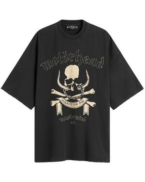 END. X Mastermind World X Motorhead March Or Die T-Shirt - Black