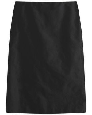 Jil Sander High Waist Skirt - Black