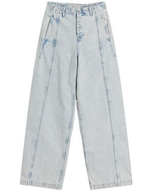 YMC Displaced Seam Jeans - Blue