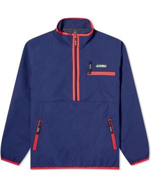 Manastash Poppy Half Zip Jacket - Blue