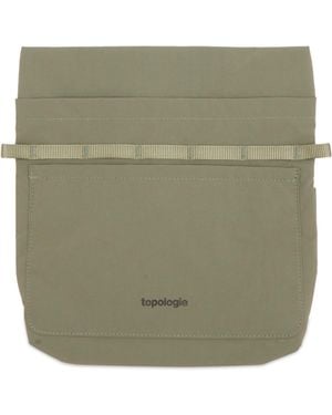 Topologie Recycled Nylon Musette Crossbody Bag - Green