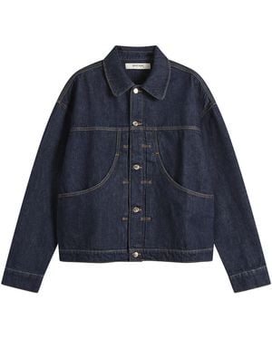 About Blank Denim Jacket - Blue