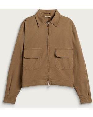 Carter Young Herringbone Andover Jacket - Natural