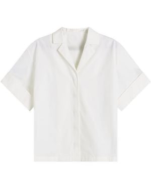 Jil Sander Boxy Short Sleeve Shirt - White