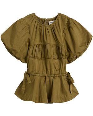 Damson Madder Hadley Blouse - Green