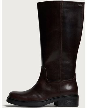 Vagabond Shoemakers Karlie Knee High Leather Boot - Black