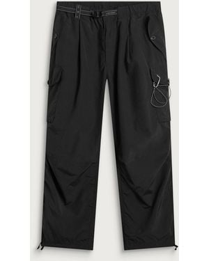 and wander Oversized Cargo Pants - Black