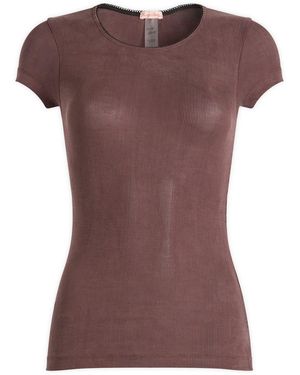 Fruity Booty Second Skin Tee - Brown