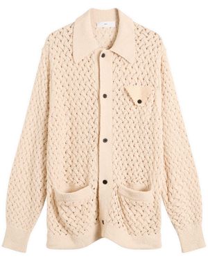 Toga Lace Knit Cardigan - Natural