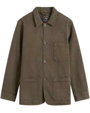 Portuguese Flannel Labura Chore Jacket - Green
