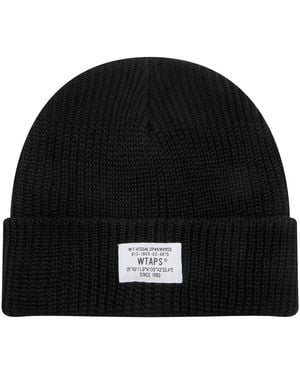 WTAPS Sgt Label Beanie - Black