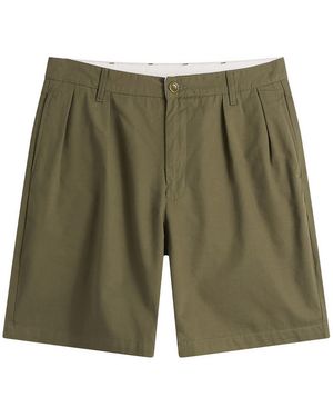 Service Works Twill Part Timer Shorts - Green