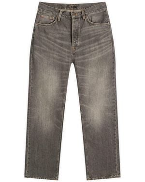 Nudie Jeans Rad Rufus Straight Leg Jeans - Gray