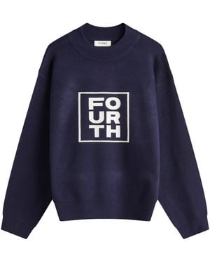 4th & Reckless Valene Knit Jumper - Blue