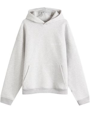 Annie Hood Logo Hoodie - White