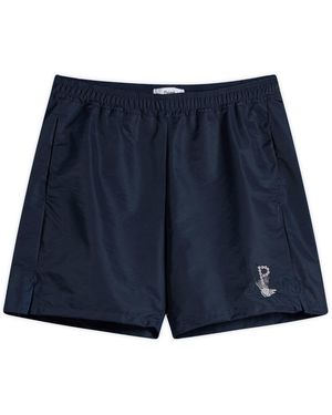 Palmes X End. Racquet Tennis Shorts - Blue