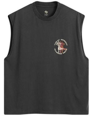 REPRESENT 247 Torch Crop Tank - Black