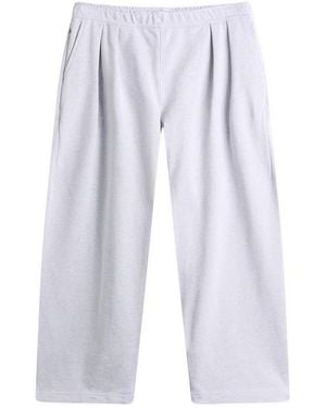 Beams Plus Balloon Wide Sweat Trousers - Blue