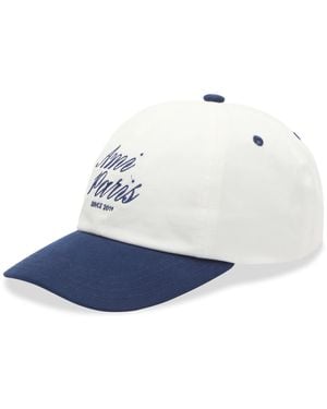 Ami Paris Bicolor Cap - White