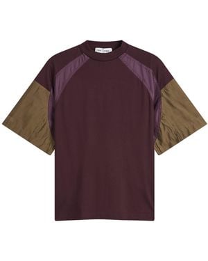 Toga Toga Cotton Taffeta T-Shirt - Purple