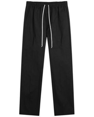 Rick Owens Dietrich Drawstring Pant - Black