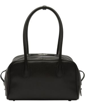 DUNST Leather Shoulder Bag - Black