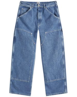 Stan Ray Double Knee Trousers - Blue