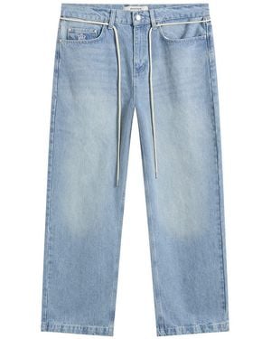About Blank Wide Leg Denim - Blue