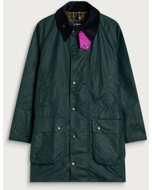 Barbour X Paul Smith Gamefair Wax Jacket - Green