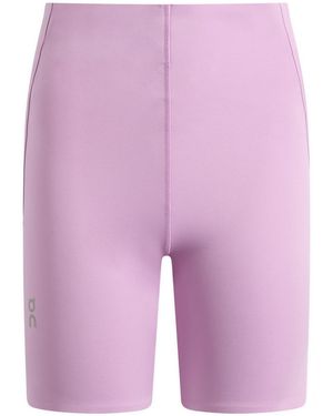 On Shoes Train Cycling Shorts - Purple