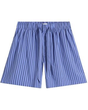Tekla Sleep Short - Blue