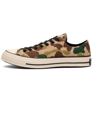Converse Chuck Taylor 1970S Hodgman Camo Ox Sneakers - Brown