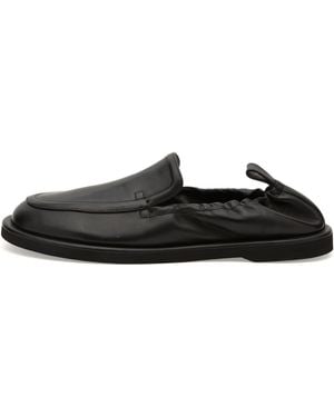 Studio Nicholson Donovan Leather Elastic Back Loafer - Black