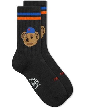 Rostersox Team Bear Socks - Black