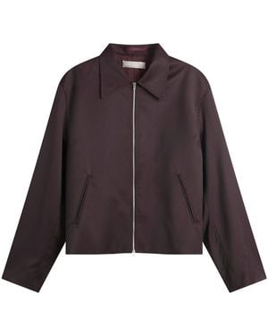 Our Legacy Weave Mini Jacket - Brown