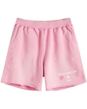 Cole Buxton 1992 Distressed Shorts - Pink