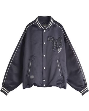 WOOYOUNGMI Varsity Jacket - Blue