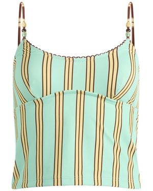 Damson Madder Trudi Tankini Top - Blue