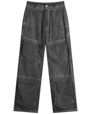 Cole Buxton Cold Wash Relaxed Cargo Trousers - Grey