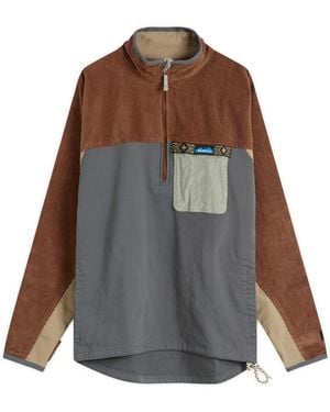 Kavu Throwshirt Flex Pullover - Brown