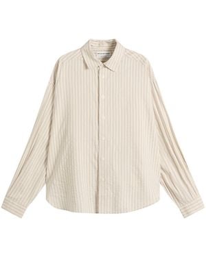 Applied Art Forms Soho Stripe Shirt - Natural