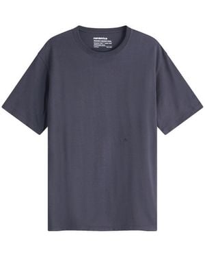 Nanamica Loopwheel Coolmax Jersey T-Shirt - Blue