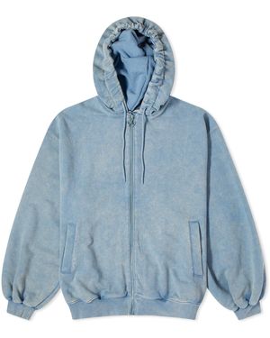 OPEN YY Wide Box Hoodie - Blue