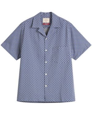 Portuguese Flannel Midnight Sky Vacation Shirt - Blue